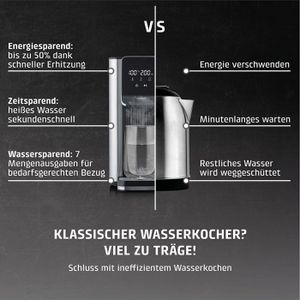 Produktbild für Heißwasserspender Caso HW 630, einstellbar 40°C - 100°C