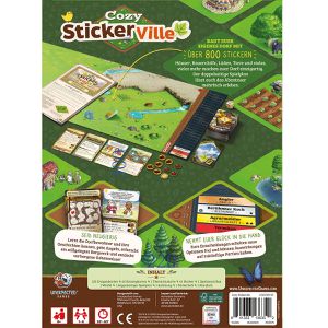 Produktbild für Brettspiel Unexpected-Games UNGD0004, Cozy Stickerville