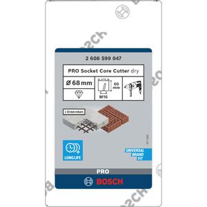 Produktbild für Bohrkrone Bosch PRO Diamant-Dosensenker, M16