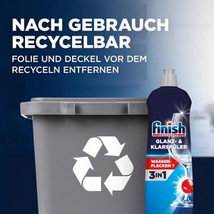 Produktbild für Klarspüler finish Calgonit XL Pack, Glanz- und Klarspüler