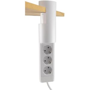 Produktbild für Tischsteckdose ChiliTec mit 3m Kabel