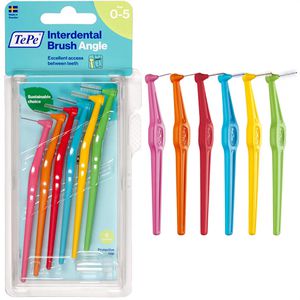 Interdentalbürsten TePe Angle Mix, ISO-Größe 0 - 5
