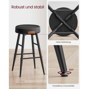 Produktbild für Barhocker Vasagle EKHO, LBC080B01
