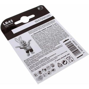 Produktbild für Knopfzelle Duracell LR43 / LR1142 / AG12