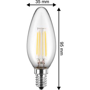 Produktbild für LED-Lampe Blulaxa Filament, E14