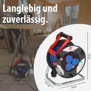 Produktbild für Kabeltrommel Brennenstuhl Garant Bremaxx, 25m