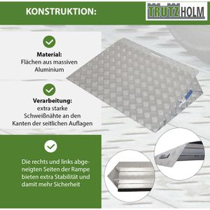 Produktbild für Auffahrrampe Trutzholm 35859, Türschwellenrampe