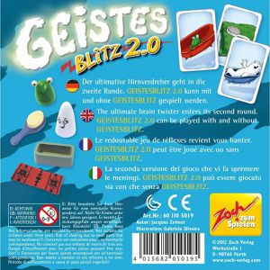 Produktbild für Kartenspiel Zoch 601105019, Geistesblitz 2.0