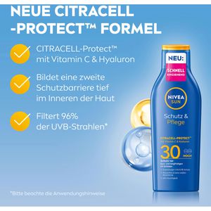 Produktbild für Sonnencreme Nivea Sun Schutz &amp; Pflege