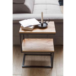 Produktbild für Beistelltisch Wohnling Akola, WL5.208, akazie
