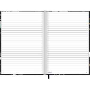 Produktbild für Notizbuch paper&amp;you Mondscheinblüten, 7150-2, Karton Softcover