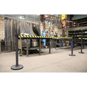 Produktbild für Personenleitsystem ALLROUNDLINE ALA 10, schwarz