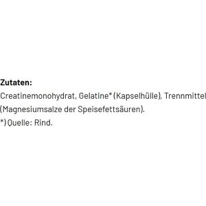 Produktbild für Kreatin Mammut Creatine Monohydrate, 240 Kapseln