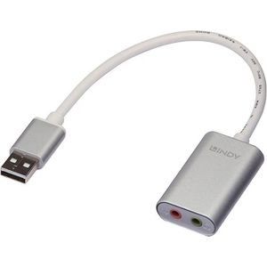 Produktbild für Soundkarte Lindy USB-A to Audio Converter, 42926