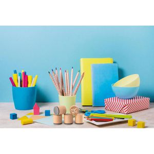 Produktbild für Motivstempel Colop Woodies Holzstempel Set, Ø 3 cm