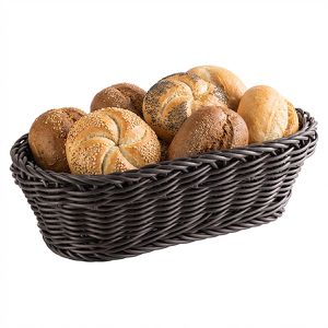 Produktbild für Brotkorb APS Profi Line 50807, geflochten, aus Kunststoff