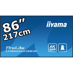 Digital-Signage Iiyama ProLite LH8665UHSB-B1, 86 Zoll