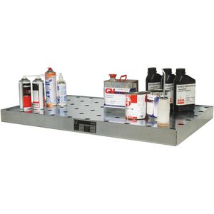 Produktbild für Auffangwanne BAUER KGW 3/M, aus verzinktem Stahl
