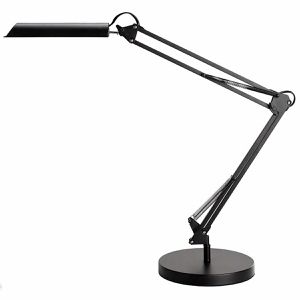 Produktbild für Schreibtischlampe Unilux Swingo, schwarz, LED, dimmbar