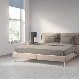 Produktbild für Rollo Relaxdays Klemmfix, verdunkelnd, grau