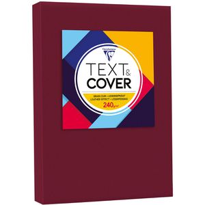 Produktbild für Deckblätter Clairefontaine 2762c Text &amp; Cover, A4
