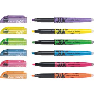 Textmarker Pilot Frixion Light, 6 Stück
