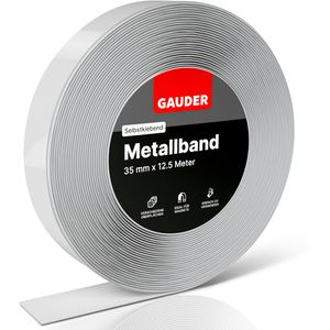 Magnetband Gauder Metallband, weiß