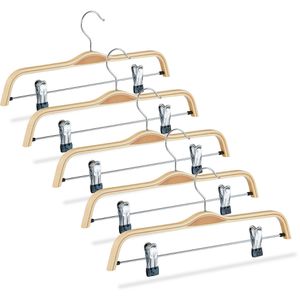 Produktbild für Hosenbügel Relaxdays 10024654126, aus Holz