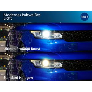 Produktbild für Auto-Lampe Philips Ultinon Pro6000 Boost, 5800 Kelvin, H7