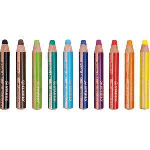 Produktbild für Buntstifte Stabilo woody 3 in 1, 880/10-2
