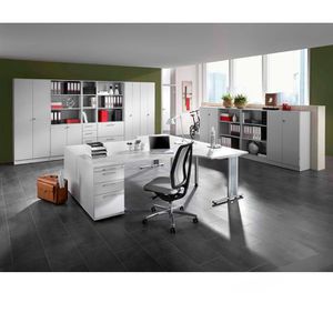 Produktbild für Aktenschrank Hammerbacher Solid 6100, aus Holz