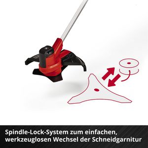 Produktbild für Rasentrimmer Einhell AGILLO 18/200, 3411310, Akku