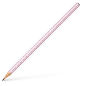 Produktbild für Schreibset Faber-Castell Sparkle rose metallic, 4-teilig