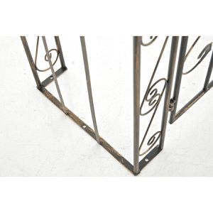 Produktbild für Rosenbogen CLP Sina, bronze, mit Tür