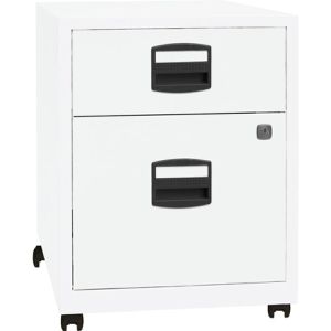 Produktbild für Rollcontainer Bisley-Home PFA, aus Metall, weiß