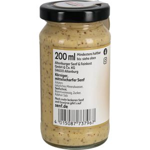 Produktbild für Senf Altenburger Bauernsenf, pikant und körnig