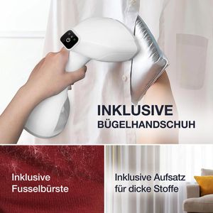 Produktbild für Dampfglätter LEBENLANG Steamer LBD528W