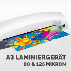 Produktbild für Laminiergerät Fellowes Lunar, mit 2 Rollen, A3