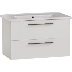 Waschtisch Schildmeyer Maxim, hängend, weiß