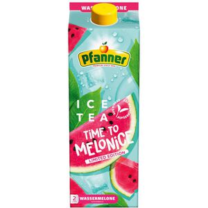 Produktbild für Eistee Pfanner Wassermelone, im Tetrapack