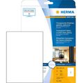 Folienetiketten Herma 8020, transparent glänzend