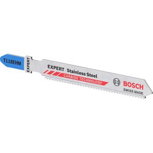 Produktbild für Stichsägeblätter Bosch Expert Stainless Steel T 118 EHM