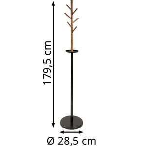 Produktbild für Garderobenständer Karat William, schwarz