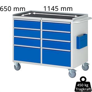 Produktbild für Werkstattwagen Rau Serie 7000, Tragkraft 450 kg