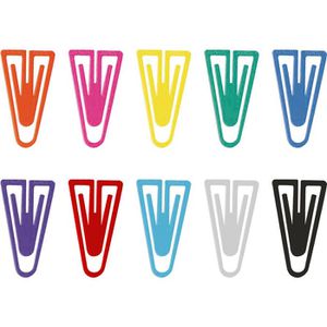 Produktbild für Büroklammern Laurel 0113-98, Plastiklips, 25mm