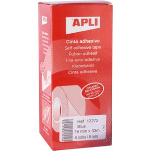 Produktbild für Klebeband APLI 12273, 19mm x 33m