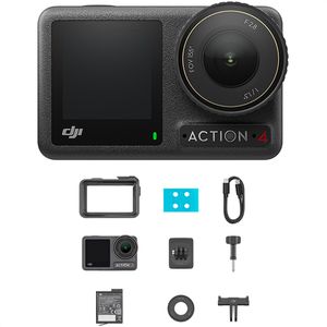 Action-Cam DJI Osmo Action 4 Standard Combo, wasserdicht 18m