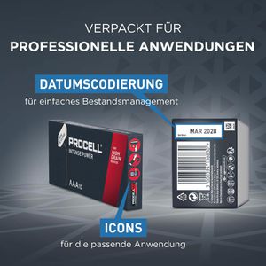 Produktbild für Batterien Procell Intense, Alkaline