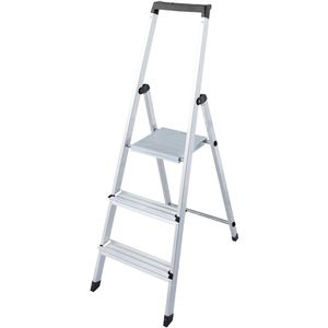 Produktbild für Stehleiter Euroline Nr. 618, 6180003, mit Plattform