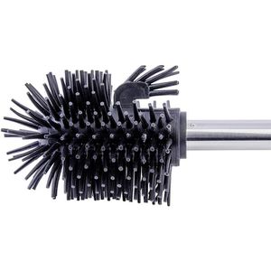 Produktbild für WC-Bürste Wenko Silikon, silber